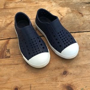 Native Jefferson Shoes Toddler 10 Navy